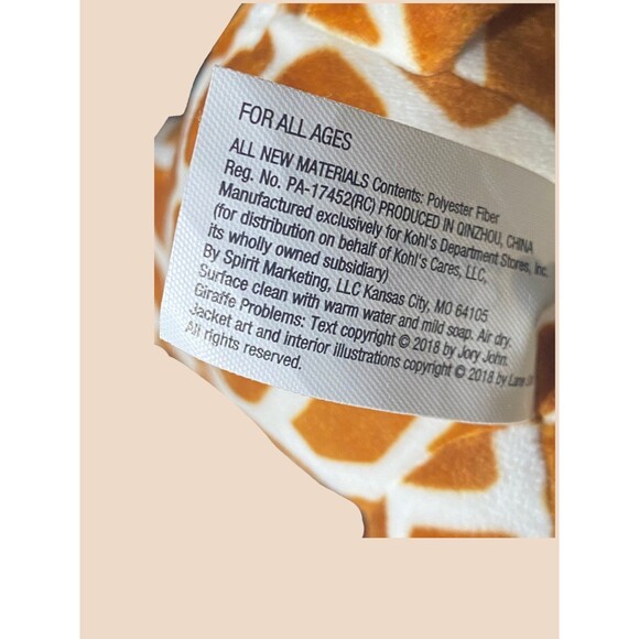 Plush Giraffe Toy - Picture 7 of 7